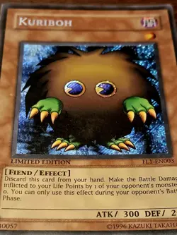 Yugioh Kuriboh FL1 - EN003 Secret Rare Near Mint - Image 4
