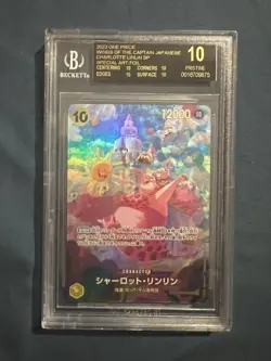 Charlotte Linlin SP Wings of the Captain OP06 One Piece JP BGS 10 Black Label - Image 1