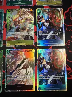 Lot Of 15 One Piece CCG Cards All From Kami’s Island OP-15 Pack Fresh Near Mint - Image 5