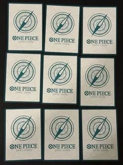 One Piece Red Bull DON 1k Blue Card Promo Foil Tournament Event-9 Cards NM - Image 3