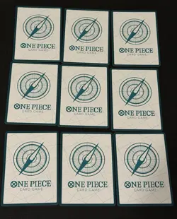 One Piece Red Bull DON 1k Blue Card Promo Foil Tournament Event-9 Cards NM - Image 4