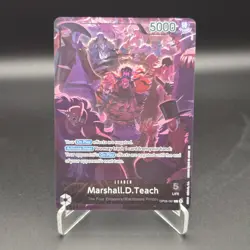 Marshall.D.Teach (English Version 2nd Anniversary Set) OP09-081 One Piece... - Image 1