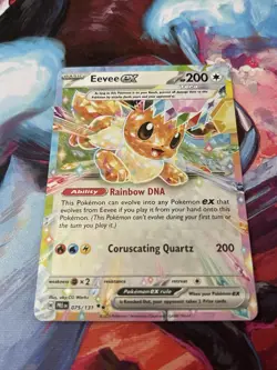 The Pokemon Company Eevee ex Sv: Prismatic Evolutions 075/131 Holo EN 200 HP - Image 1