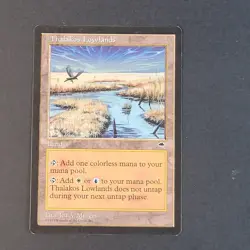 MTG - 1x Thalakos Lowlands - Tempest - LP - Vintage - Magic The Gathering - 1997 - Image 2