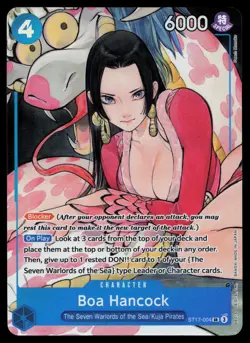 One Piece Promotion Cards #ST17-004 Boa Hancock (Illustration Box Vol.1) - Image 1