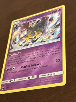 Pokemon Giratina 97/214 SM Lost Thunder Reverse Holo Rare Card - Image 2