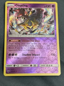 Pokemon Giratina 97/214 SM Lost Thunder Reverse Holo Rare Card - Image 3