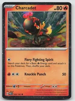 Charcadet 026/182 Cosmos Holo Miscellaneous Cards & Products Pokemon NM - Image 1
