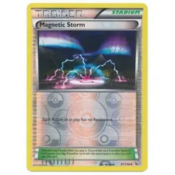 Magnetic Storm 91/106 Flashfire Reverse Holo - Pokemon Card - NM - Image 1
