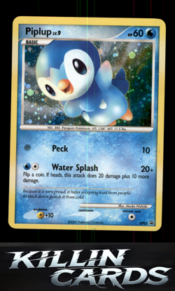 Piplup - DP03 DP03 Pokemon Promo Diamond and Pearl Promos Card LP - Image 1