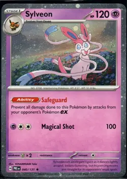 Sylveon - (Cosmos Holo) 040/131 Rare Miscellaneous Cards & Products Holo - Image 1