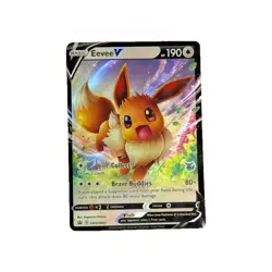 Pokemon Eevee V SWSH065 SWSH- Sword & Shield Promo Card (Holo) - Image 2