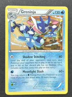 Pokemon TCG Greninja Breakpoint 2016 Non-Holo Card 40/122 MP - Image 1