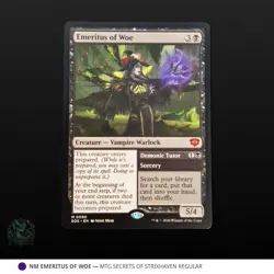 Emeritus of Woe 80 - Secrets of Strixhaven - Mythic Regular NM MTG SOS - Image 1