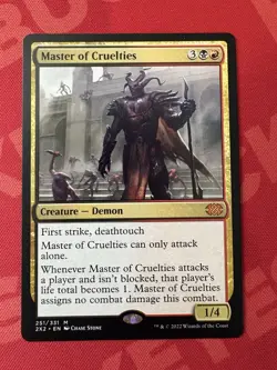 MTG / Master of Cruelties / 2X2 / #251 / Regular / Mythic - Image 1