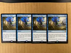 MTG 4x Release to the Wind # 46 Rivals of Ixalan Magic the Gathering x4 NM - Image 1