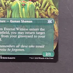 MTG - 1x Eternal Witness - Double Masters 2022 - NM Extended Art - Magic - Green - Image 4