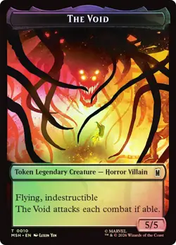 MTG FOIL {Squirrel Token} // {The Void Token} - Marvel Super Heroes #014 - Image 2
