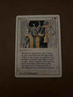 BALANCE Revised Edition MTG White Sorcery RARE NM - Image 2