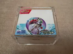 Minty Factory Sealed Pokemon Journey Together Booster Box With Acrylic Case - Image 1