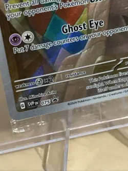 Mimikyu 075 Holo Promo Scarlet & Violet Promo Pokemon Sealed - Image 3