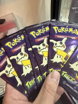 Pokemon TRICK or TRADE Halloween SEALED Booster Packs x6( 3 Cards Per Pack) - Image 2