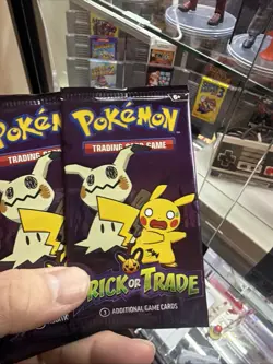 Pokemon TRICK or TRADE Halloween SEALED Booster Packs x6( 3 Cards Per Pack) - Image 5