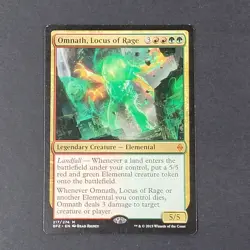 MTG - 1x Omnath Locus of Rage - Battle for Zendikar - LP/NM Magic The Gathering - Image 2