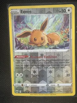2022 Pokemon TCG Eevee 119/189 Astral Radiance Reverse Holo Ungraded - Image 1