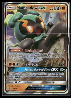 Marshadow GX - SM59 Holo Promo Sun & Moon Promo Pokemon Near Mint - Image 1
