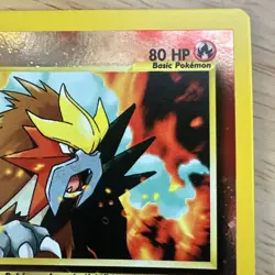 Pokemon TCG Entei Wizards Black Star Promos 34 Holo Promo Promo - Image 4