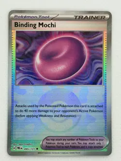 Binding Mochi (Poke Ball Pattern) 095/131 Prismatic Evolutions Pokemon NM - Image 1