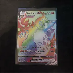Pokemon Charizard VMAX 074/073 Champions Path Secret Rare Holo Full Art 330 - Image 1