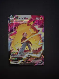 Pokemon TCG Pikachu VMAX Trainer Gallery HP Lost Origin TG17/TG30 - Image 1