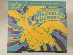 🔥*New*🔥 Pokemon Mega EvolutionAscended Heroes Elite Trainer Box🔥🔥🔥🔥 - Image 1