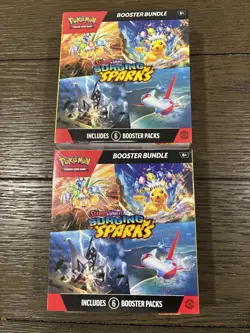 Pokemon TCG Surging Sparks Booster Bundle New/Sealed - Lot of 2 (12 Packs) - Image 1