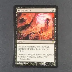 MTG - 1x Killing Wave - Avacyn Restored - NM - Rare - Black Magic The Gathering - Image 2