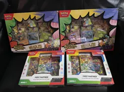 Pokemon First Partner Series 1 Collection lot x 2. Deluxe Pin Collection x 2 - Image 1