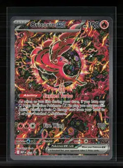 Pokemon 2025 Mega Evolution Oricorio EX SAR #024 - Image 1