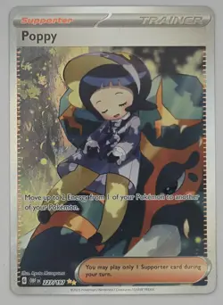 Poppy 227/197 Full Art Special Illistration Rare Trainer Obsidian Flames Pokemon - Image 1