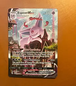 Pokemon Espeon VMAX 270/264 Fusion Strike Secret Rare Alt Art Full Art Holo EN - Image 1