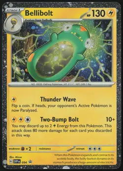 Bellibolt 094 Scarlet & Violet Promo Promo Holo Pokemon NM - Image 1
