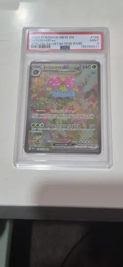 Pokemon TCG - Venusaur EX 198/165 Scarlet & Violet 151 SIR - PSA 9 Mint - Image 1