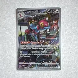 Pokemon TCG Porygon-Z 214/182 SV04 Paradox Rift IR Full Art Holo 150HP EN - Image 1