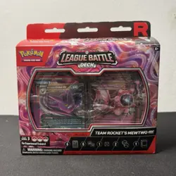 Pokemon TCG League Battle Deck Team Rocket's Mewtwo ex - Image 1