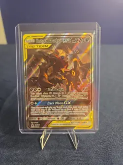 Pokemon TCG Umbreon & Darkrai GX Black Star Promo Tag Team Full Art Holo SM241 - Image 1