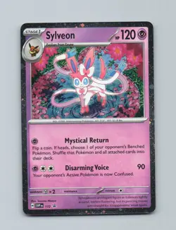 Sylveon (Cosmos Holo) 172 Holo Promo Scarlet & Violet Promo Pokemon Holo NM - Image 1