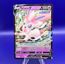 Sylveon V SWSH202 Black Star Promo Pokemon TCG LP - Image 1