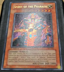 Yugioh Spirit of The Pharaoh Ancient Sanctuary 1st Edition Ultra Rare AST-062 NM - Image 3