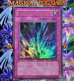 Yugioh Torrential Tribute Labyrinth of Nightmare Ultra Rare LON-025 Konami 2003 - Image 4
